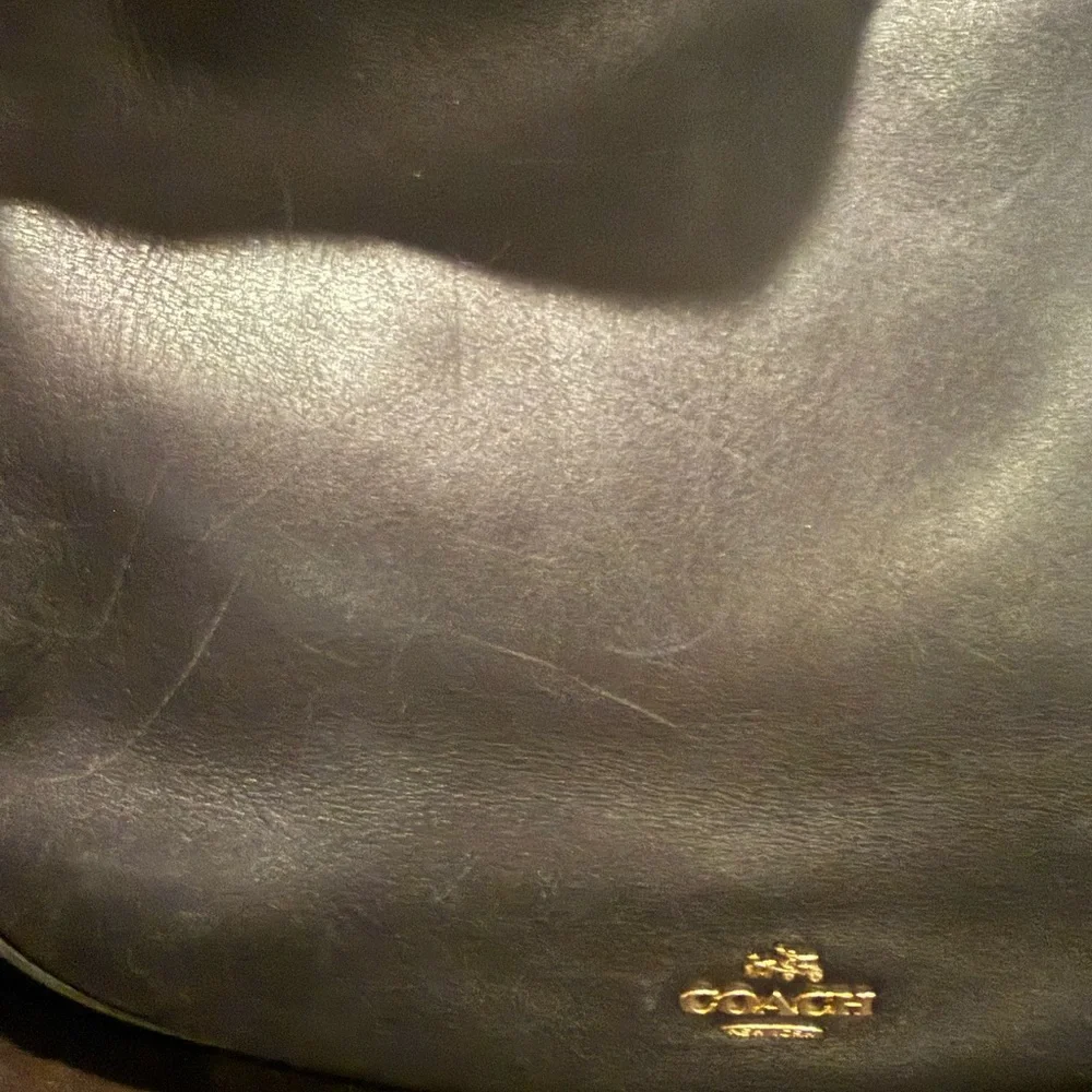 *PRE-OWNED* Coach 36026 Nomad Hobo In Glovetan Leather - Picture 10 of 13